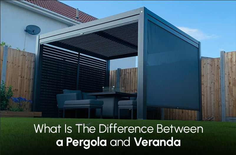 What is a Difference Between a Pergola and Veranda?