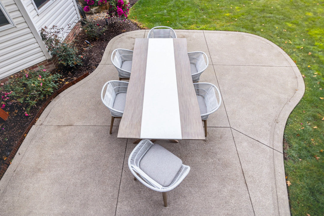 Pergola Outdoor Table Set