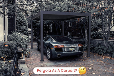 Can a Pergola Be Used as a Carport?