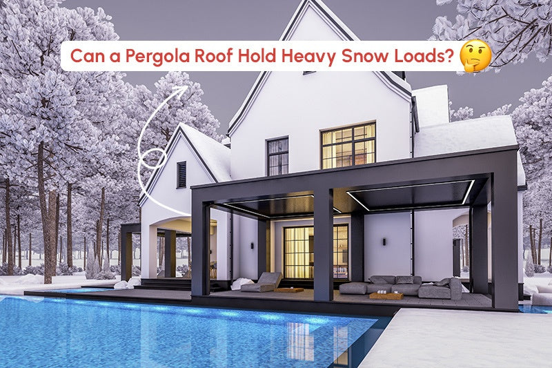 Can a Pergola Roof Withstand Snow