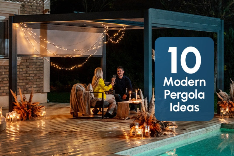 10 Modern Pergola Ideas & Designs For Your Backyard