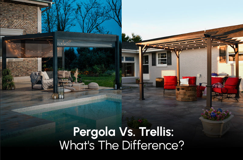 Pergola Vs. Trellis