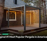 Aluminum pergola