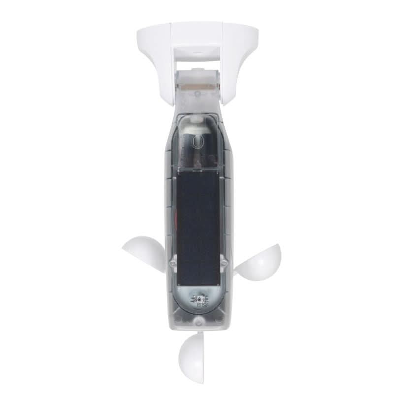 Front view of a wireless wind speed sensor anemometer accessory for pergola automated louvered roof control
