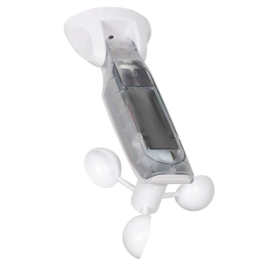 Wireless wind speed sensor anemometer accessory for pergola automated louvered roof control
