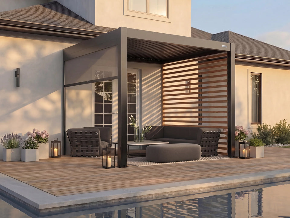 Hansø Aluminum Pergola Kit