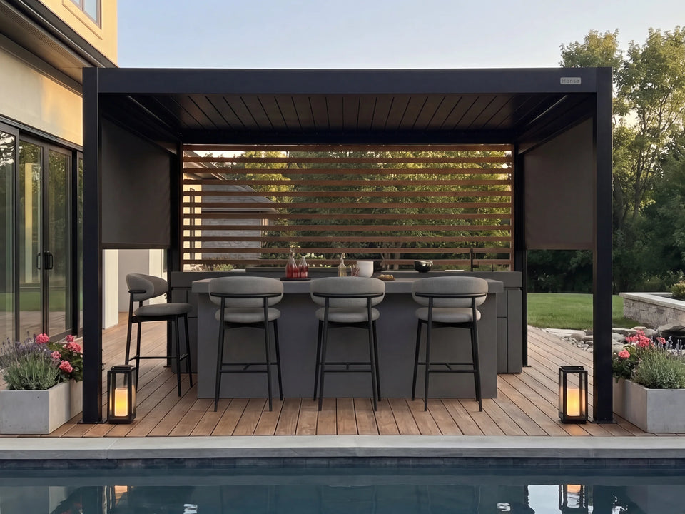 Hansø Aluminum Pergola Kit