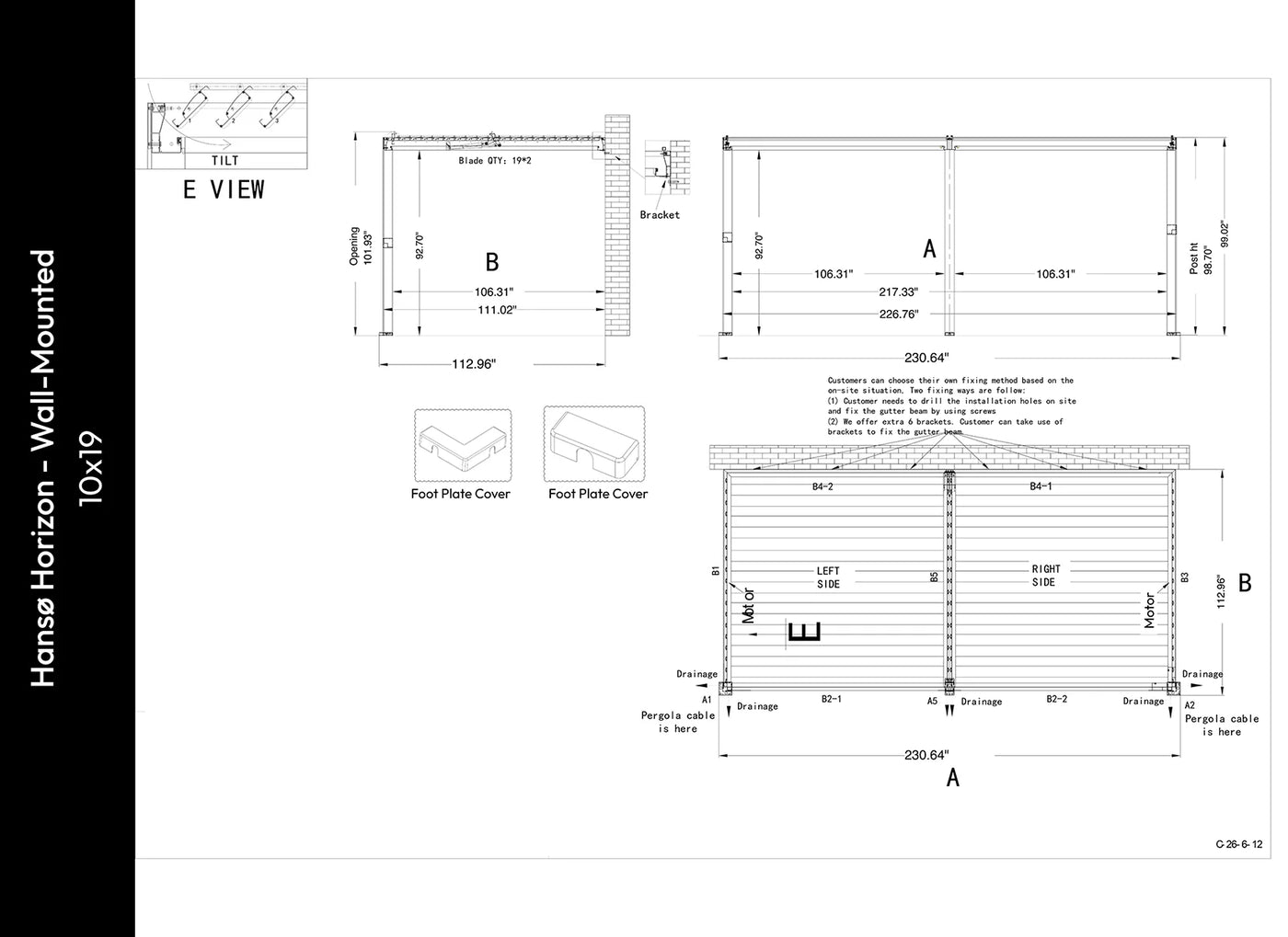 Sizes & Specifications