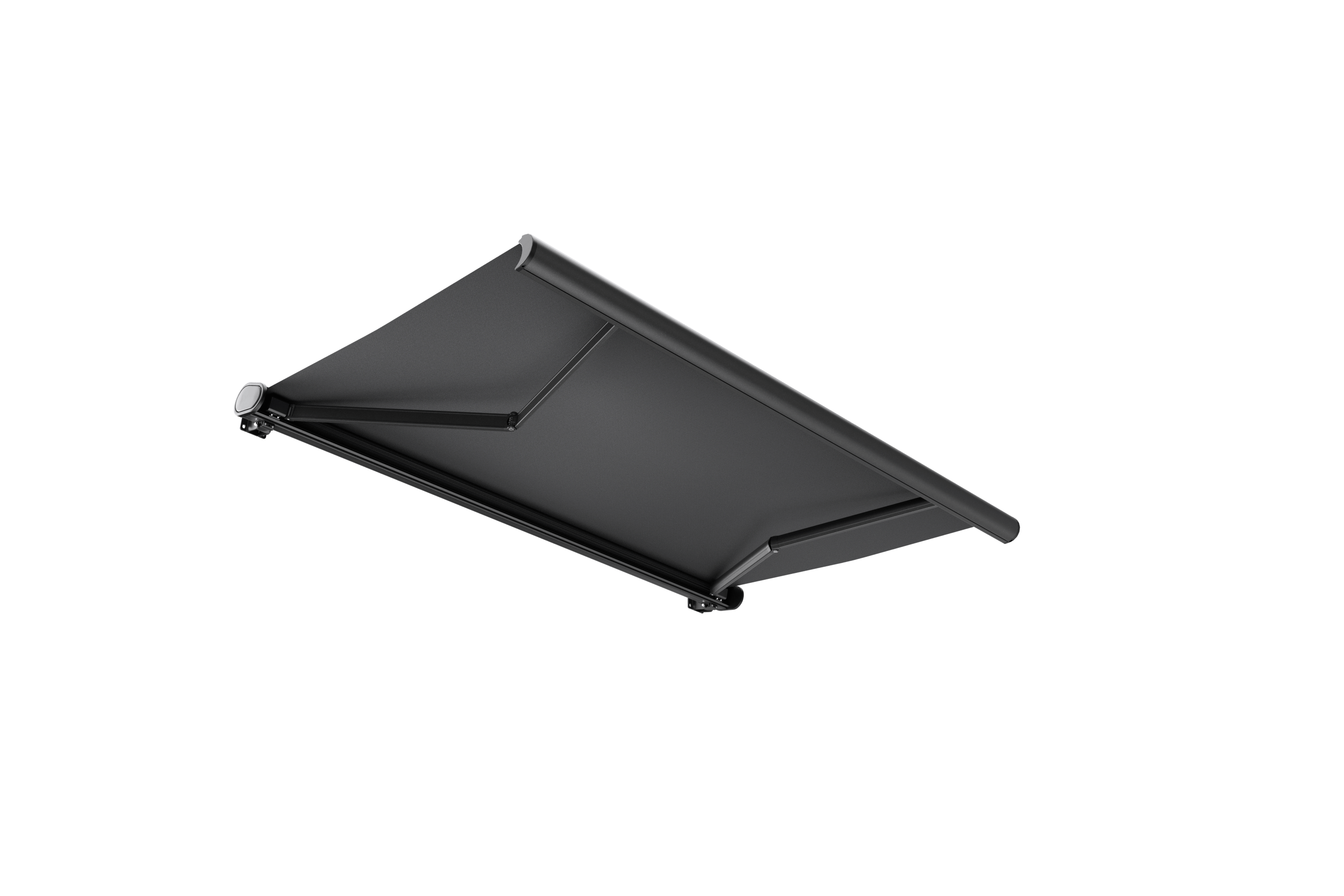 Electric retractable awning