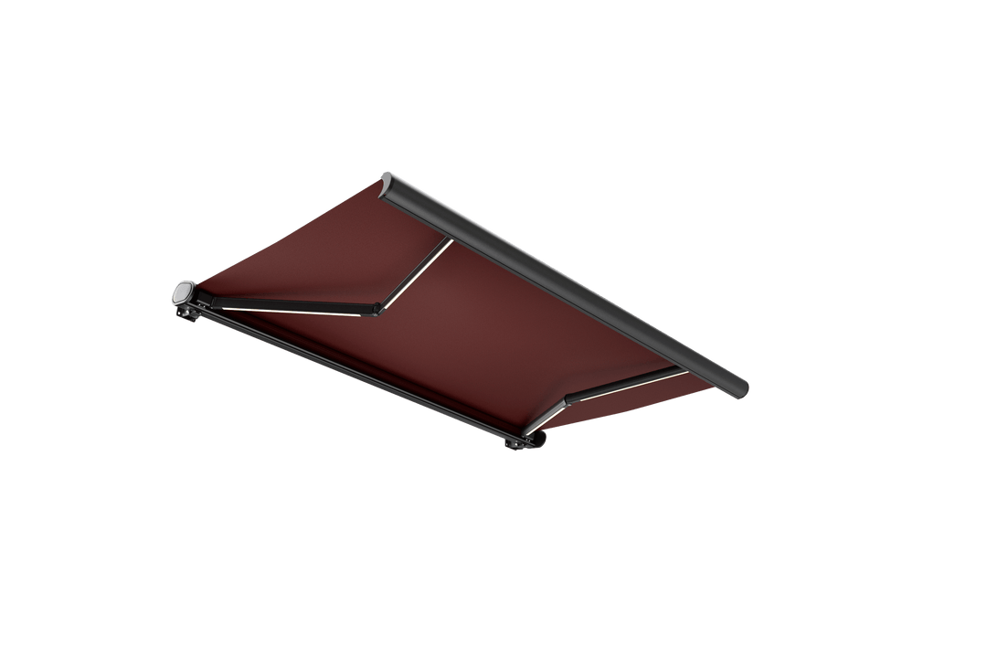 Electric retractable awning