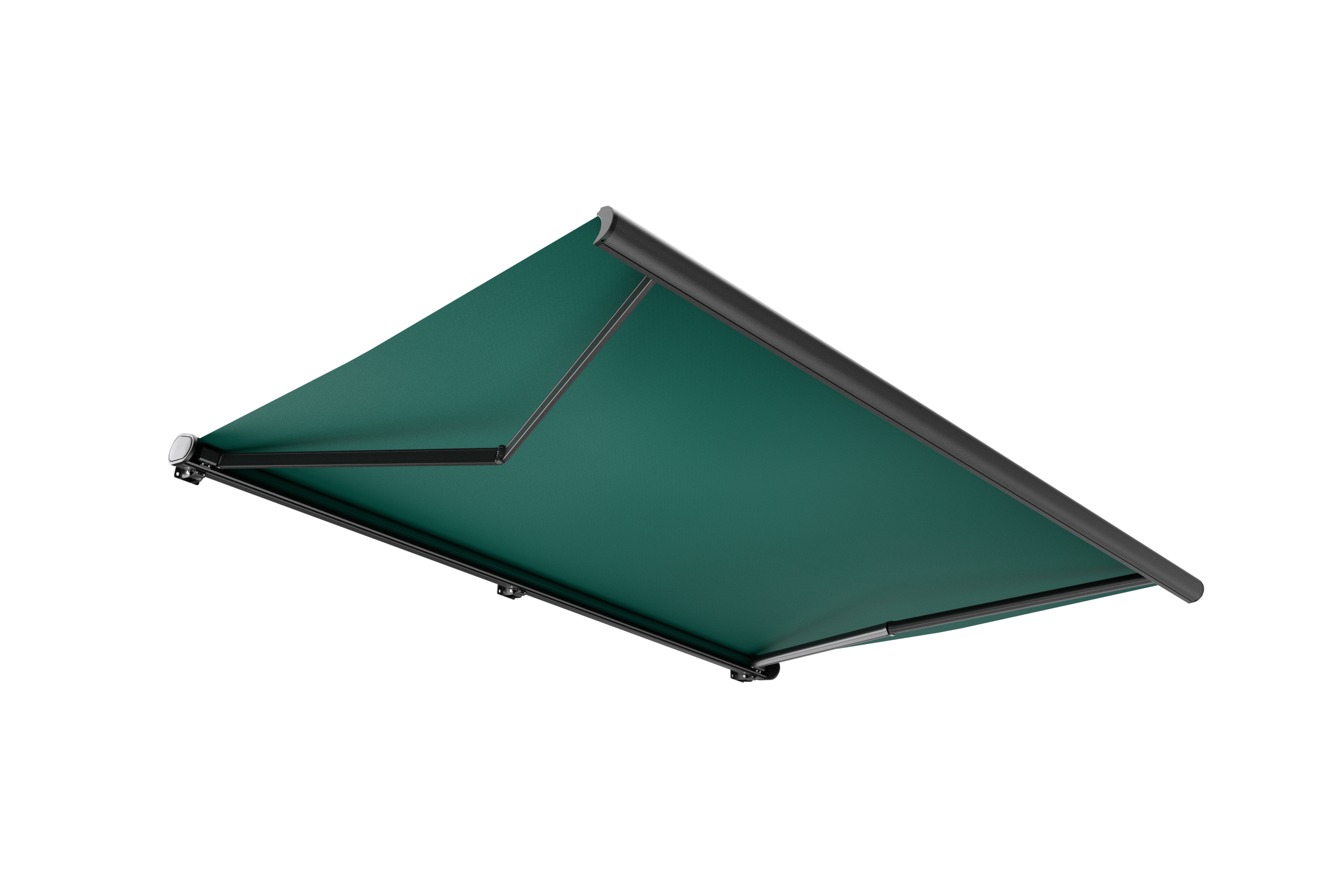 Electric retractable awning