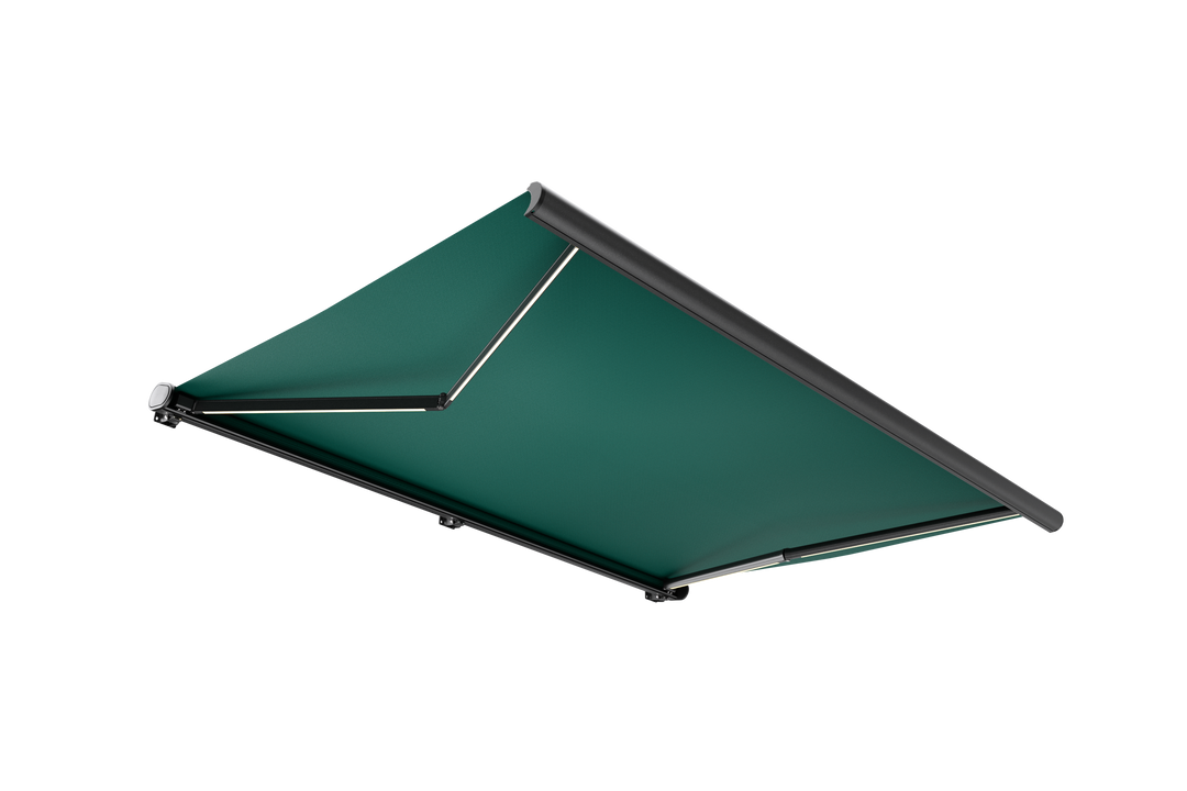 Electric retractable awning