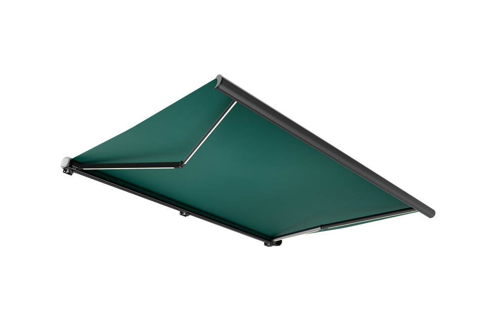 Electric retractable awning