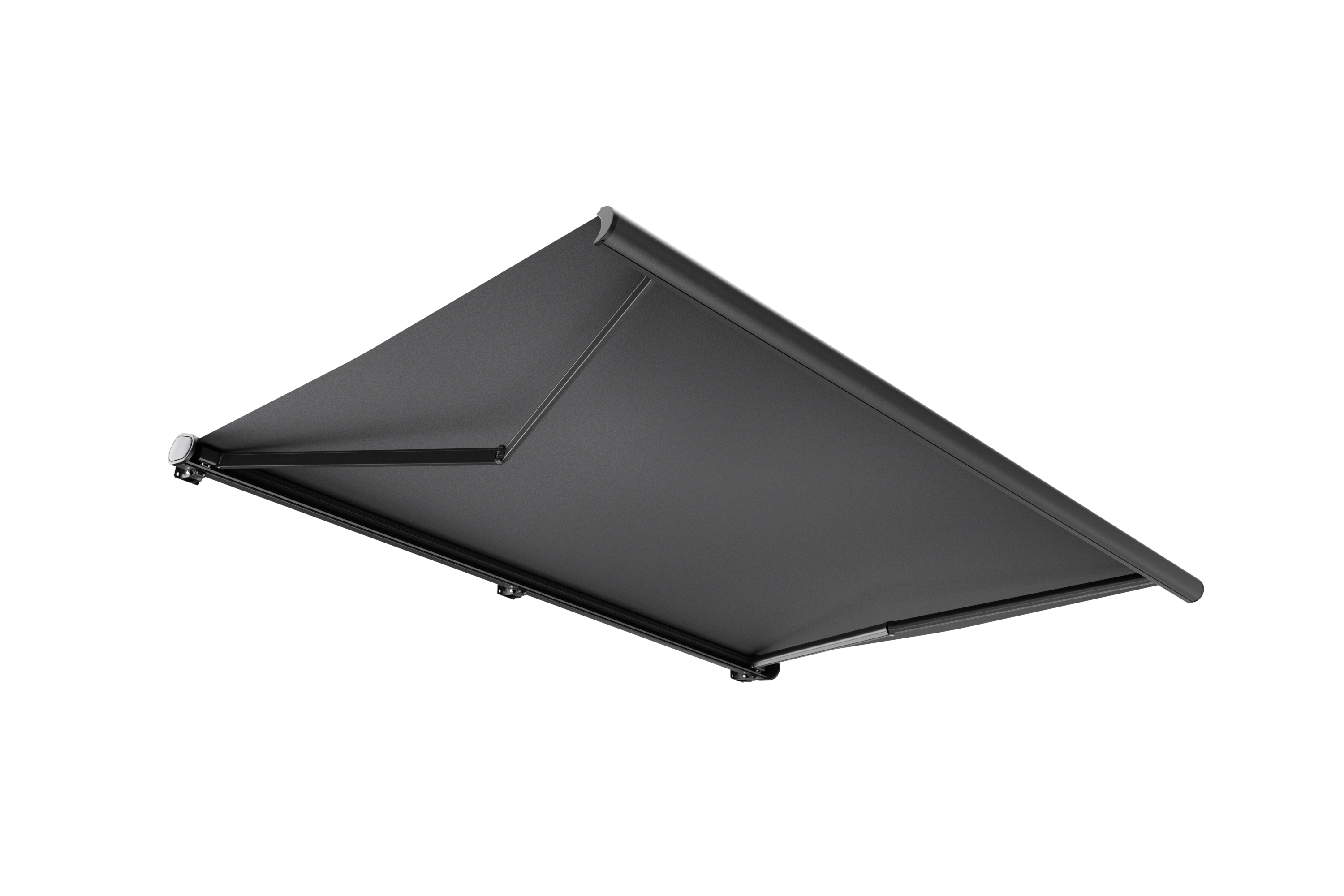 Electric retractable awning