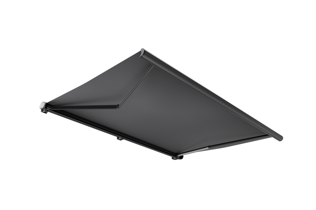Electric retractable awning
