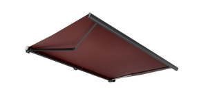 Electric retractable awning