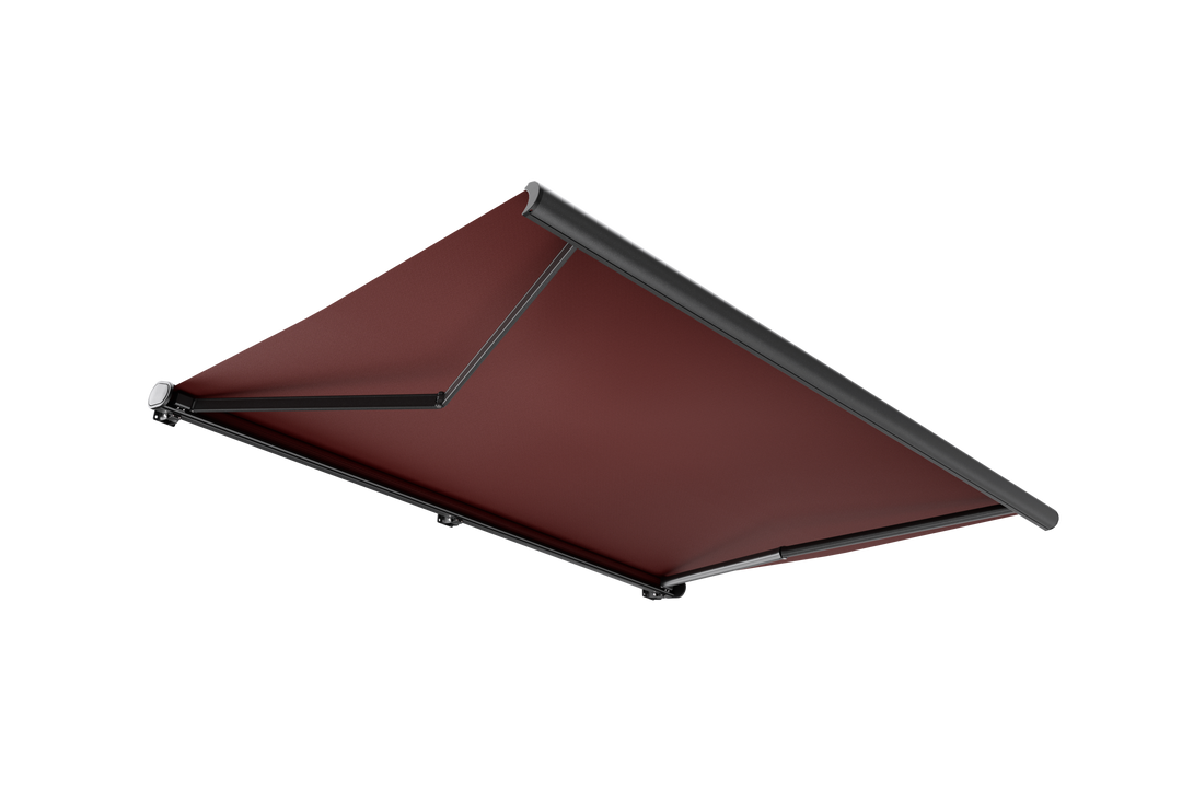 Electric retractable awning