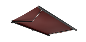 Electric retractable awning