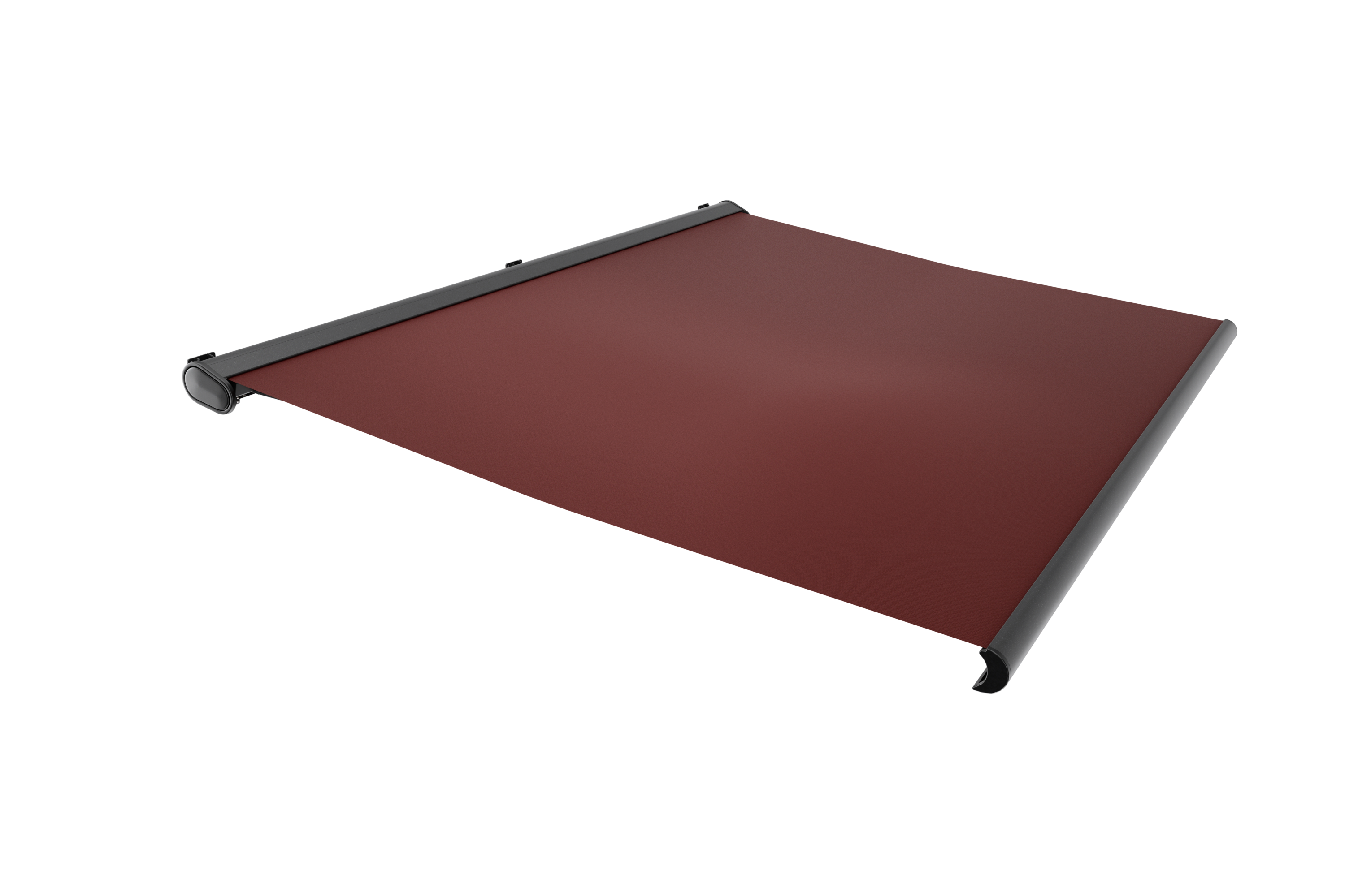 Electric retractable awning