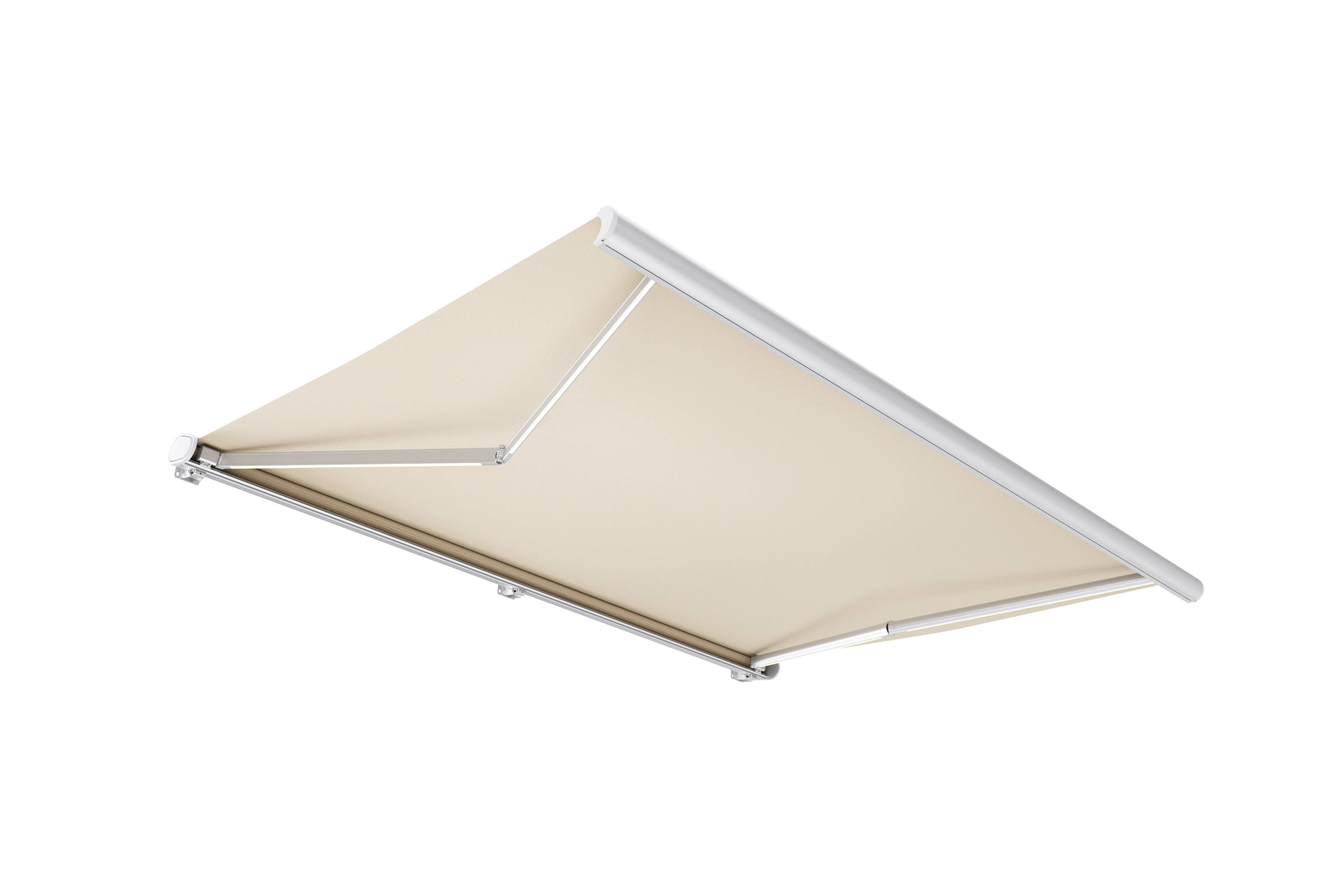 Electric retractable awning