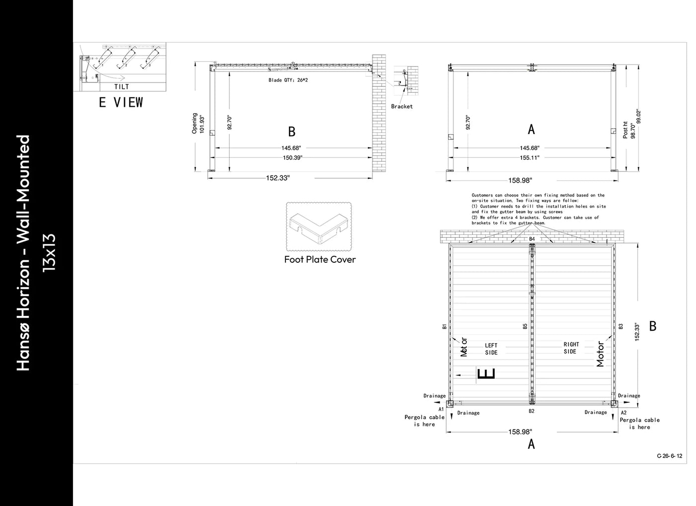 Sizes & Specifications