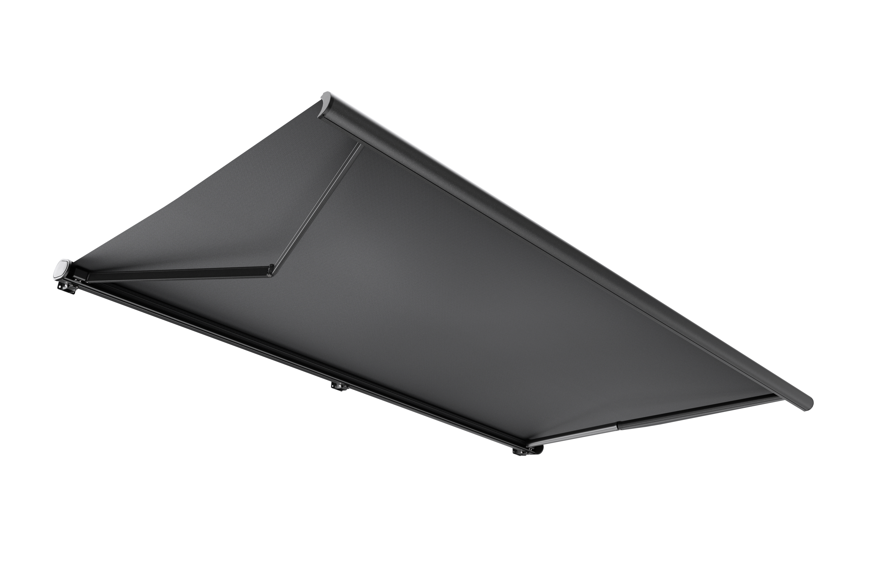 Electric retractable awning