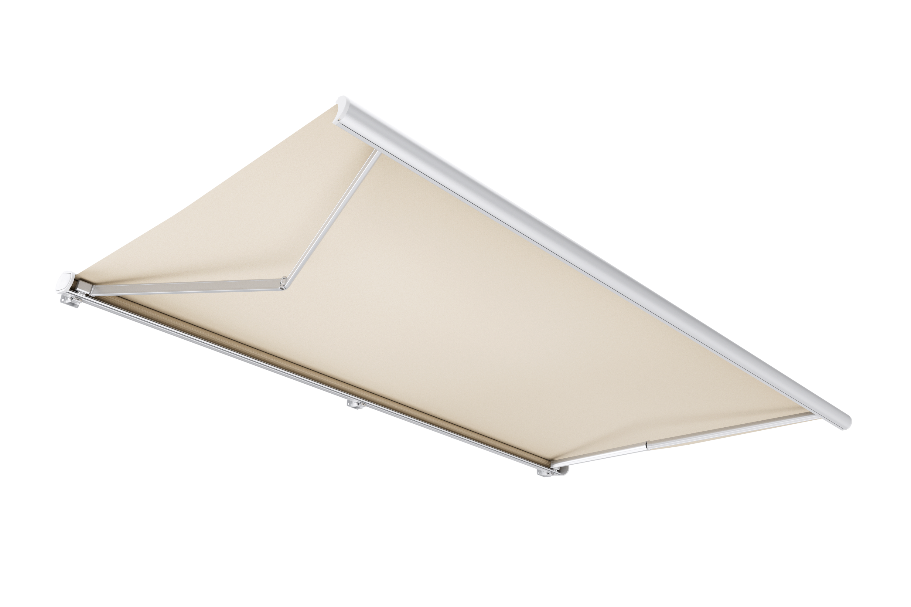 Electric retractable awning