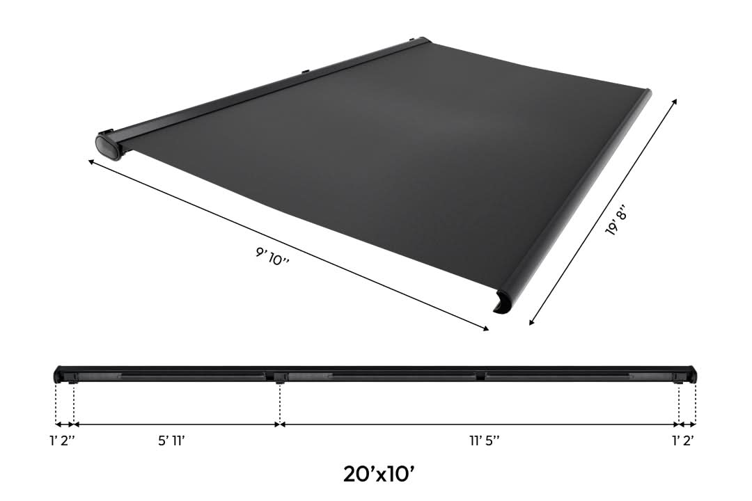 Hansø Electric Retractable Awning