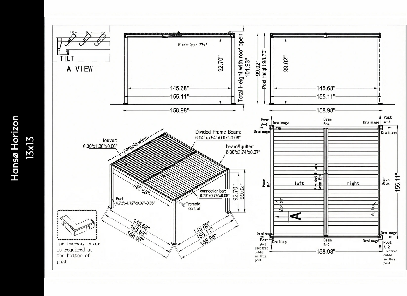 Sizes & Specifications