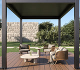 Hansø Apex Pergola Motorized Sun Shades