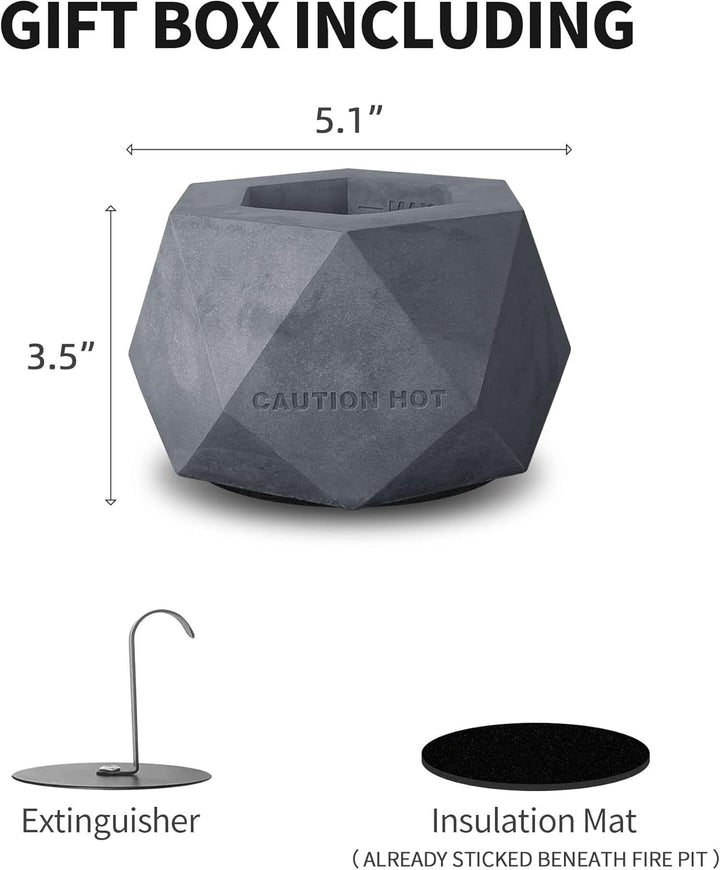 Hansø Tabletop Fire Pit