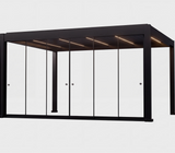 Apex - Accessory - Glass Wall - Black