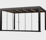 Apex - Accessory - Glass Wall - Grey