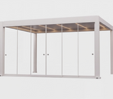 Apex - Accessory - Glass Wall - White