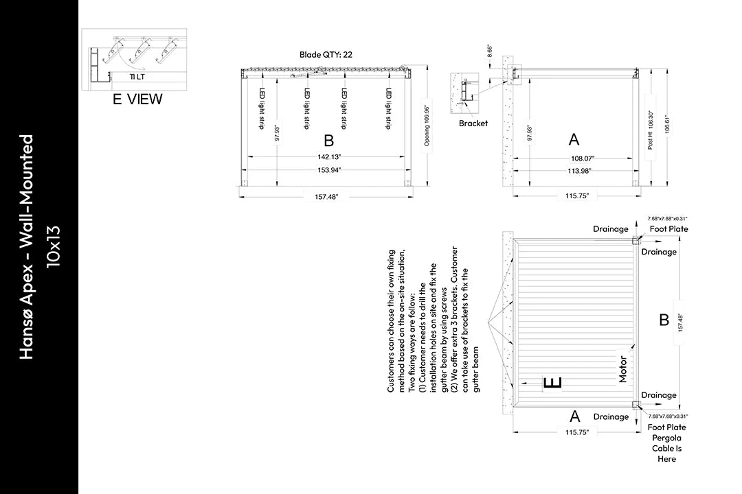 Sizes & Specifications