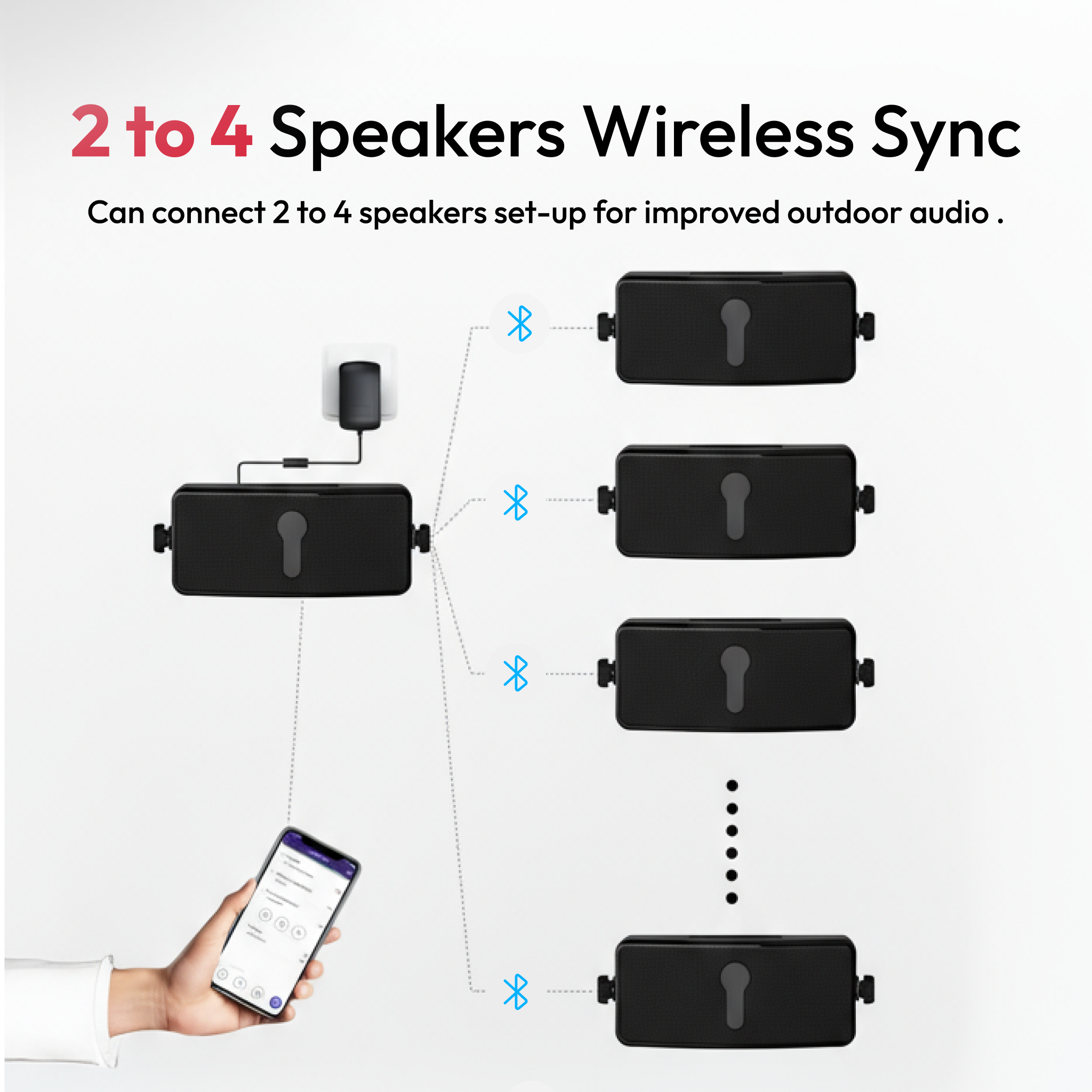 Hansø Outdoor Bluetooth Speakers
