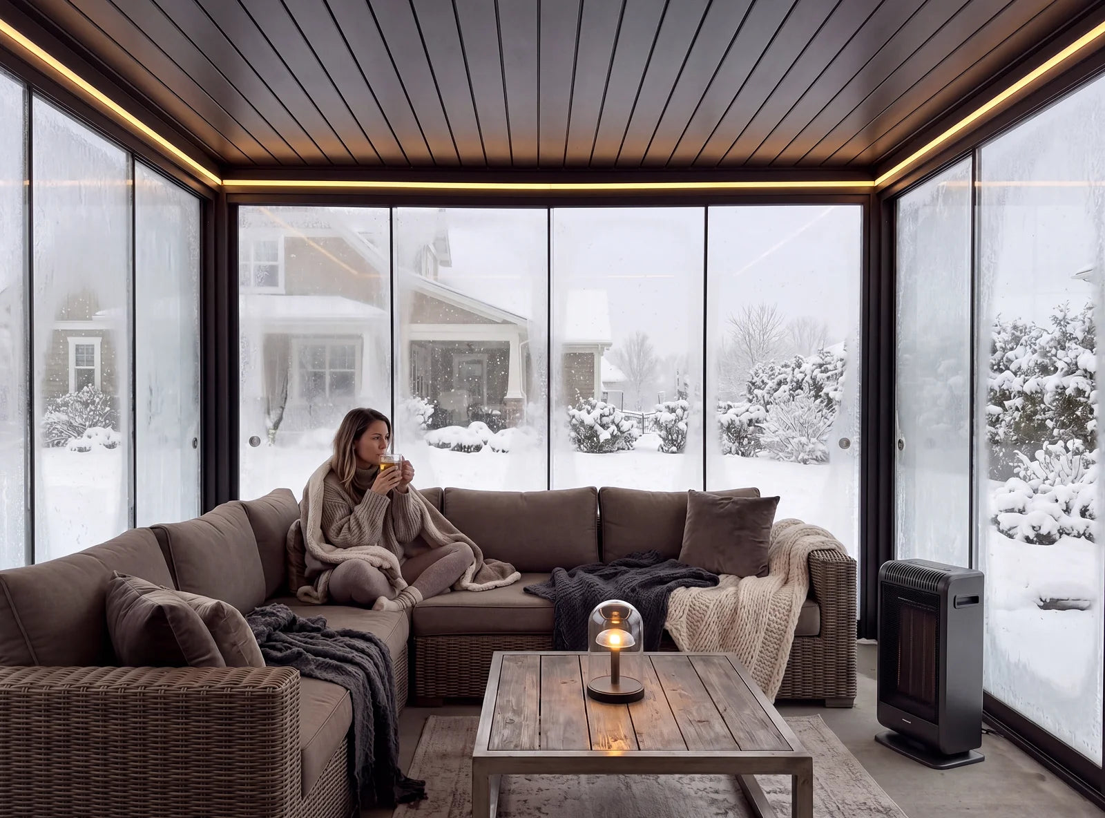 Hansø Sliding Glass walls