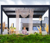 Aluminum pergola