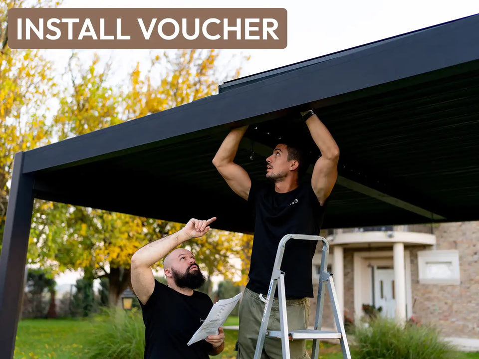 $1000 Pergola Hansø Installation Voucher (Valid for 30-Days)