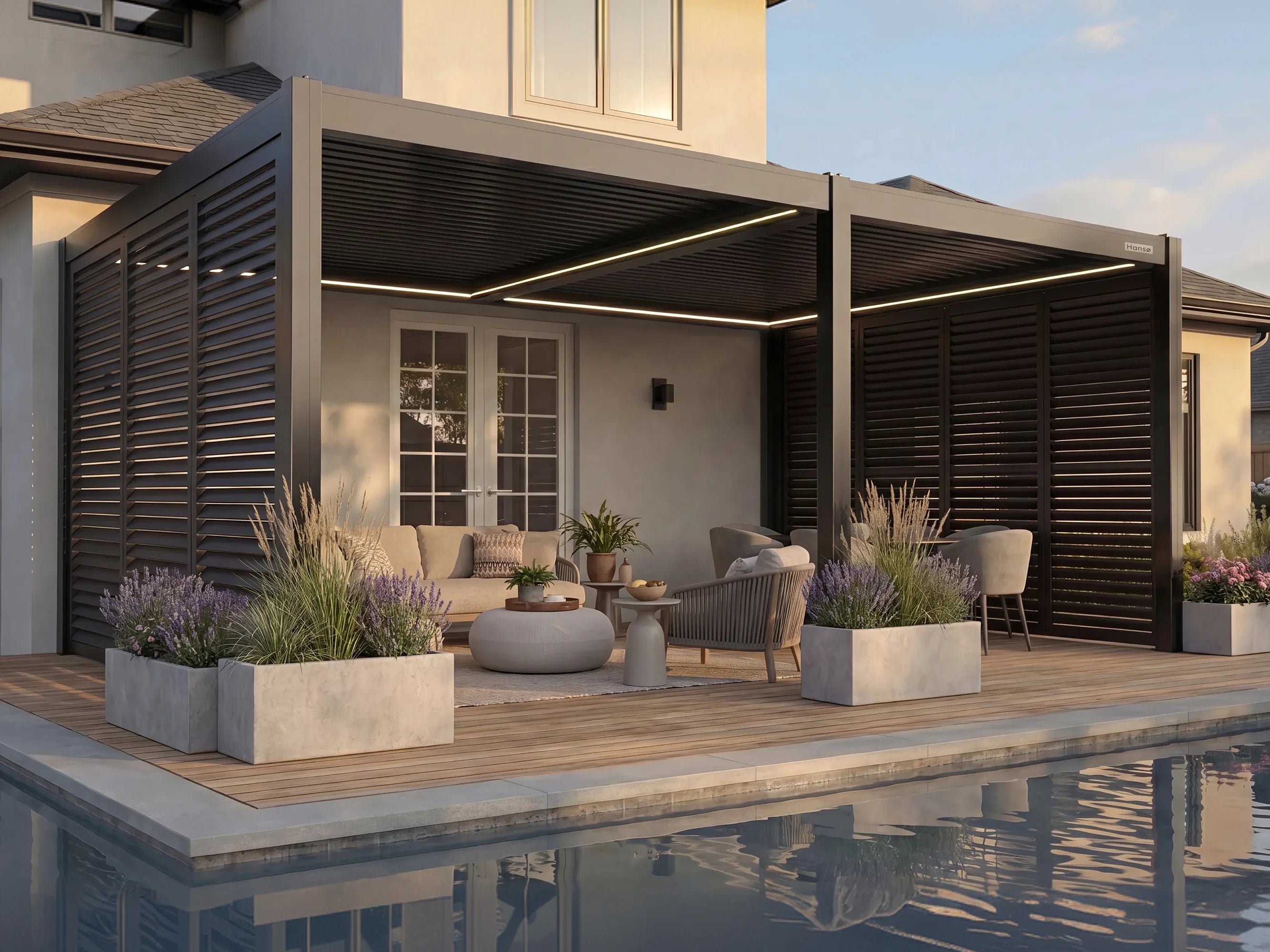 Hansø Horizon Smart Pergola