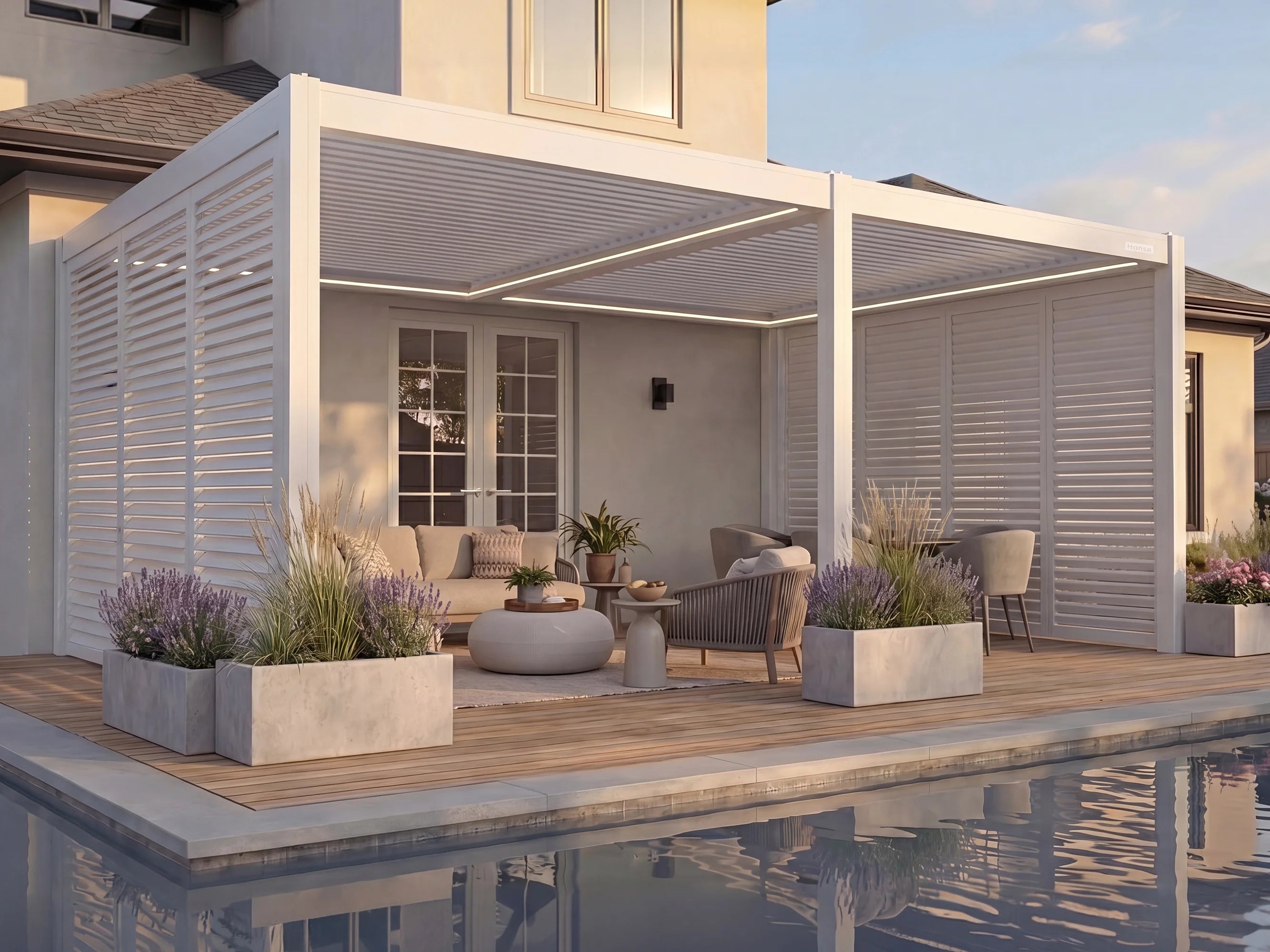 Hansø Horizon Smart Pergola