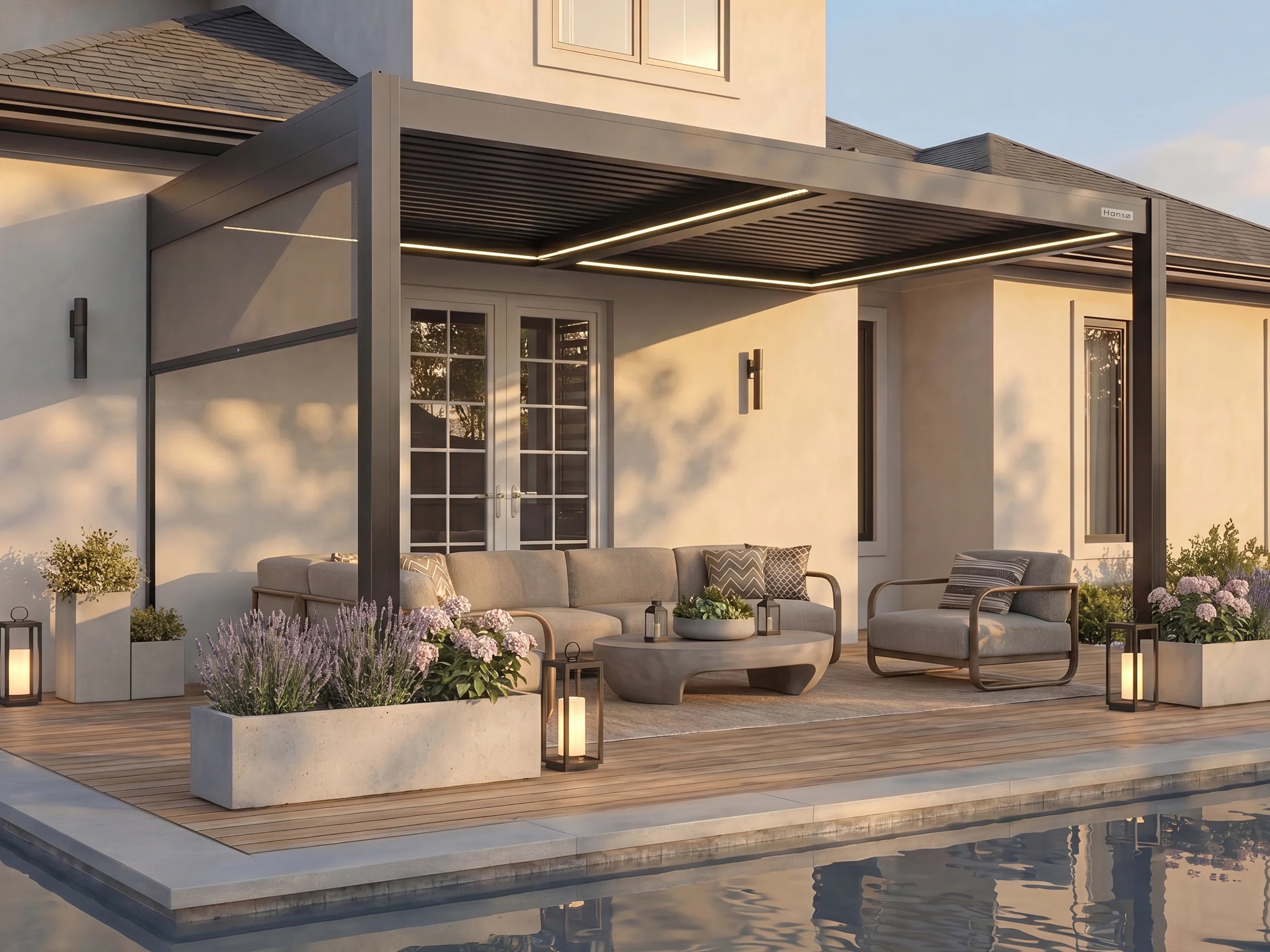 Hansø Horizon Smart Pergola