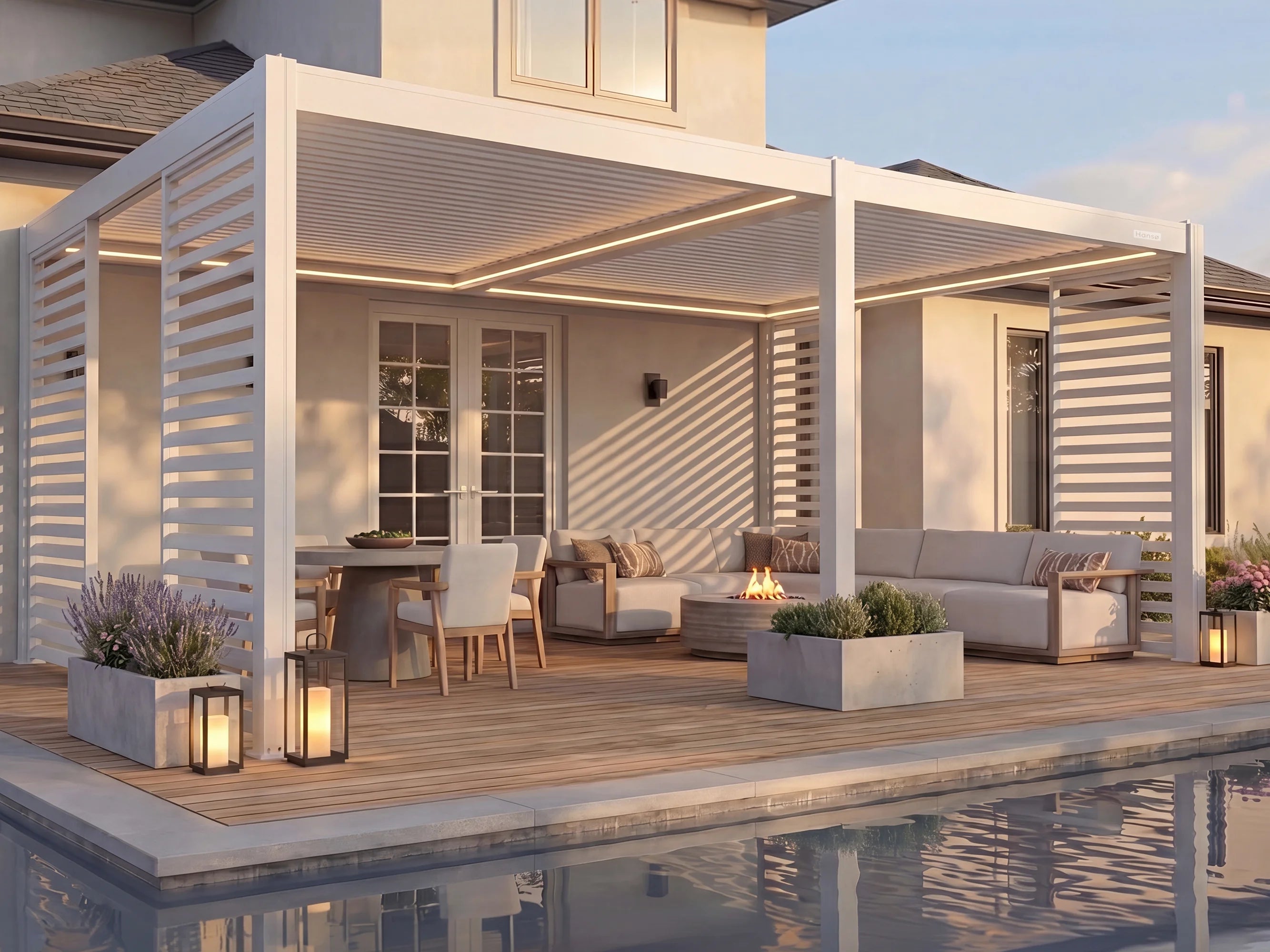 Hansø Horizon Smart Pergola