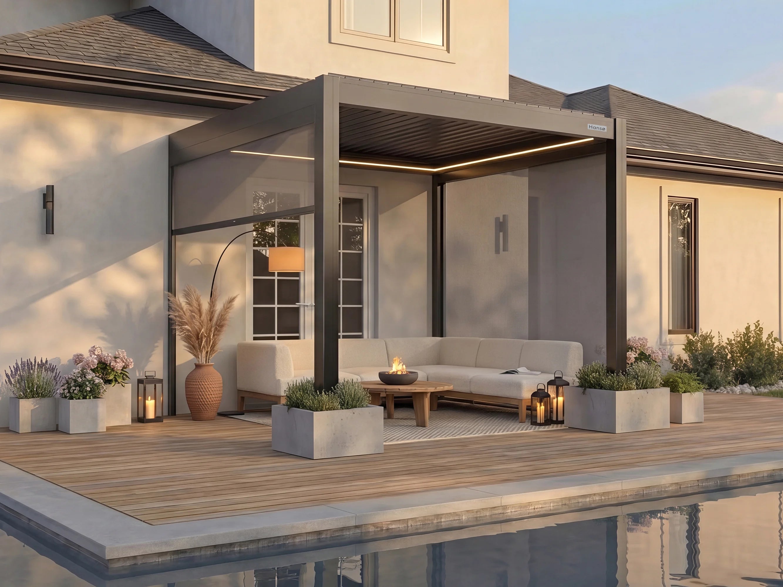 Hansø Horizon Smart Pergola