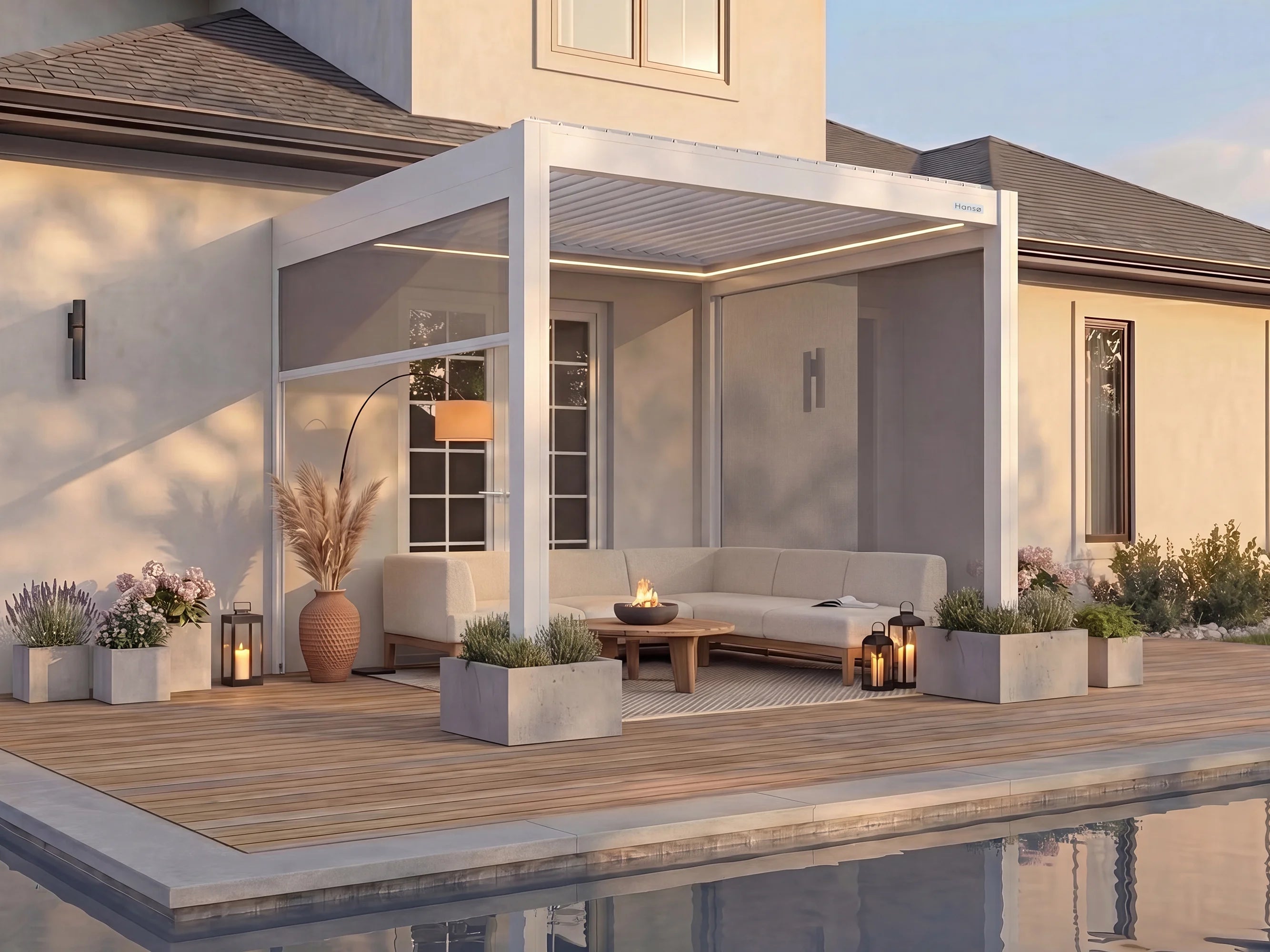 Hansø Horizon Smart Pergola
