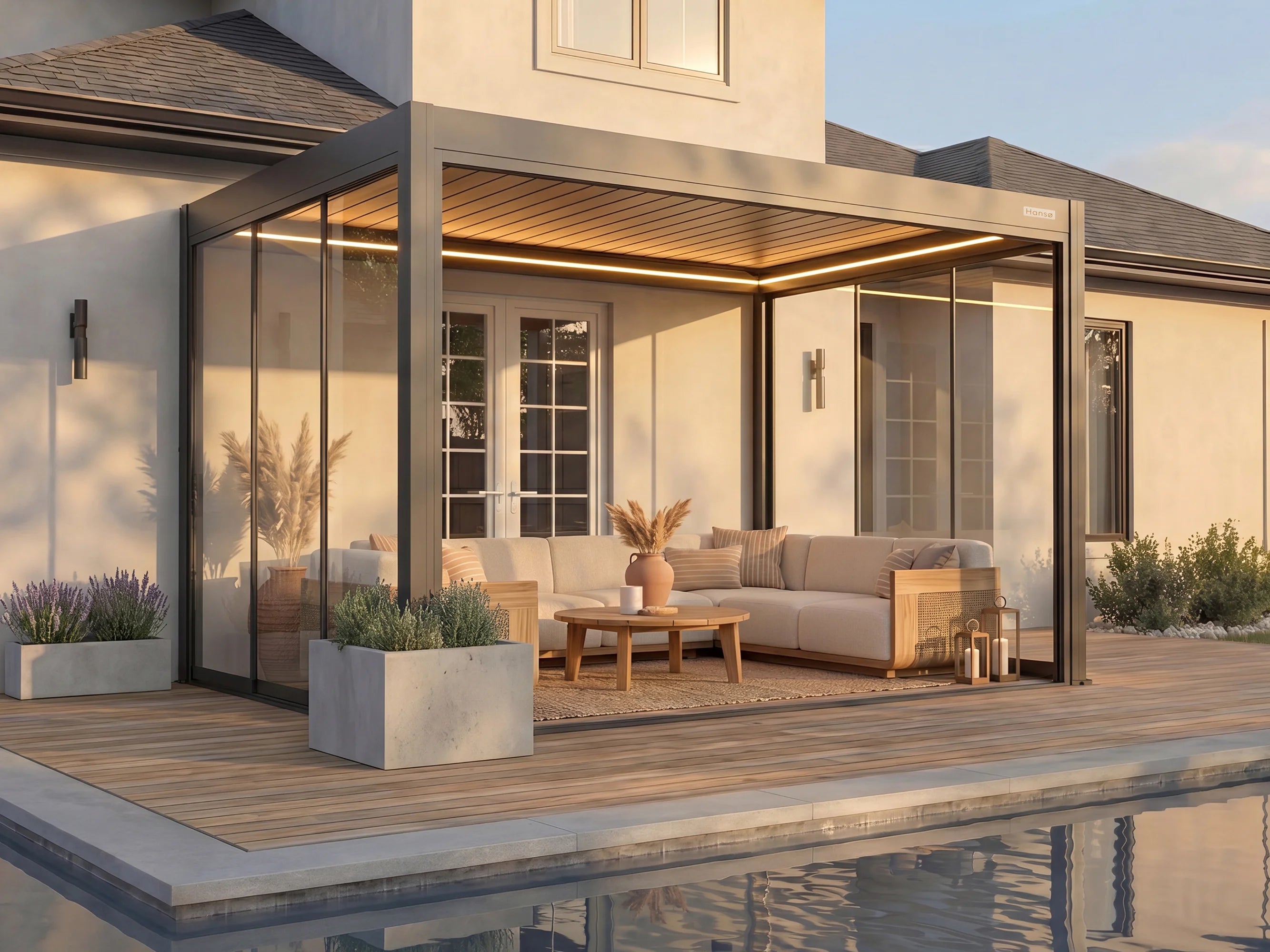 Hansø Horizon Smart Pergola