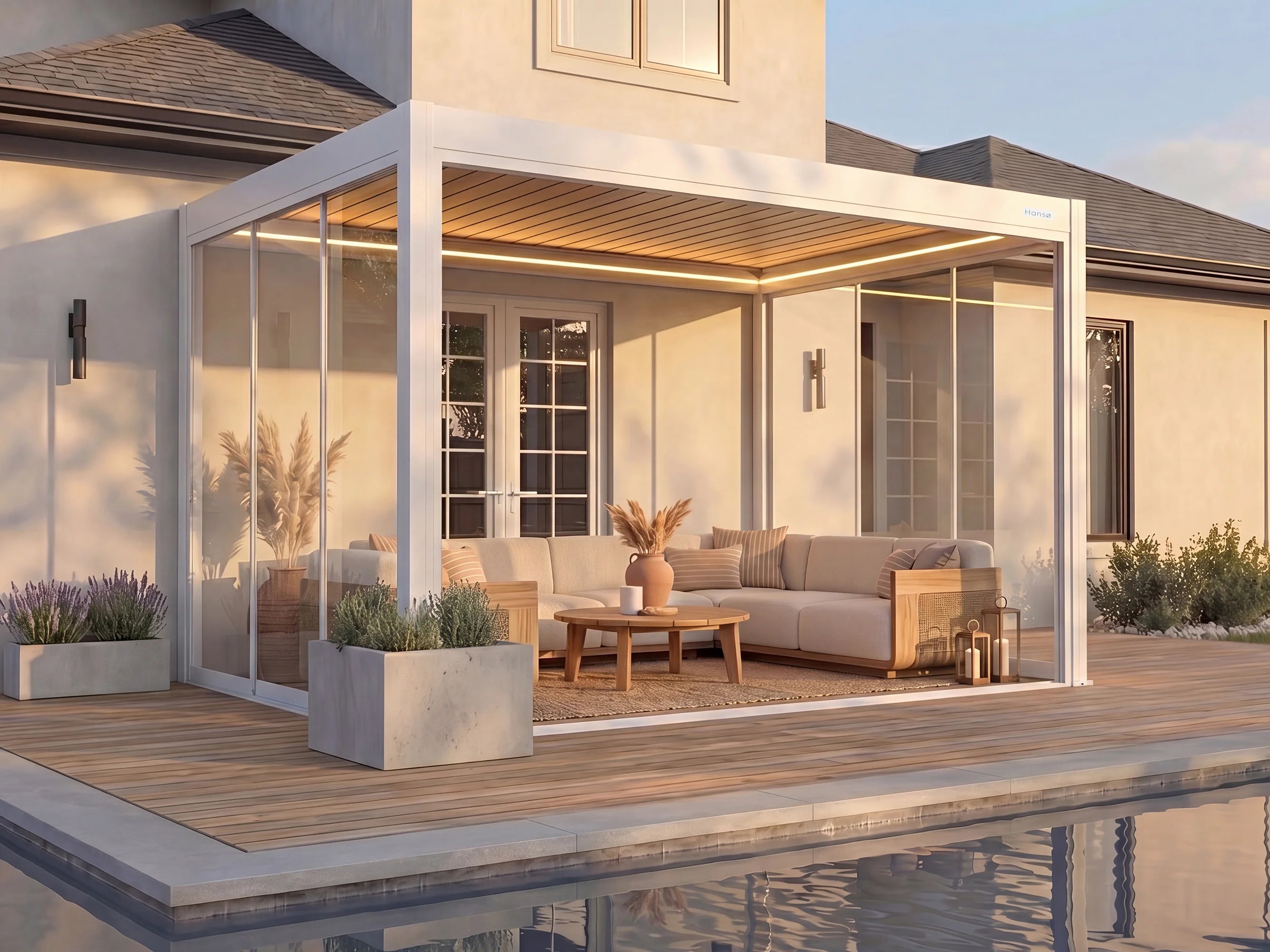 Hansø Horizon Smart Pergola