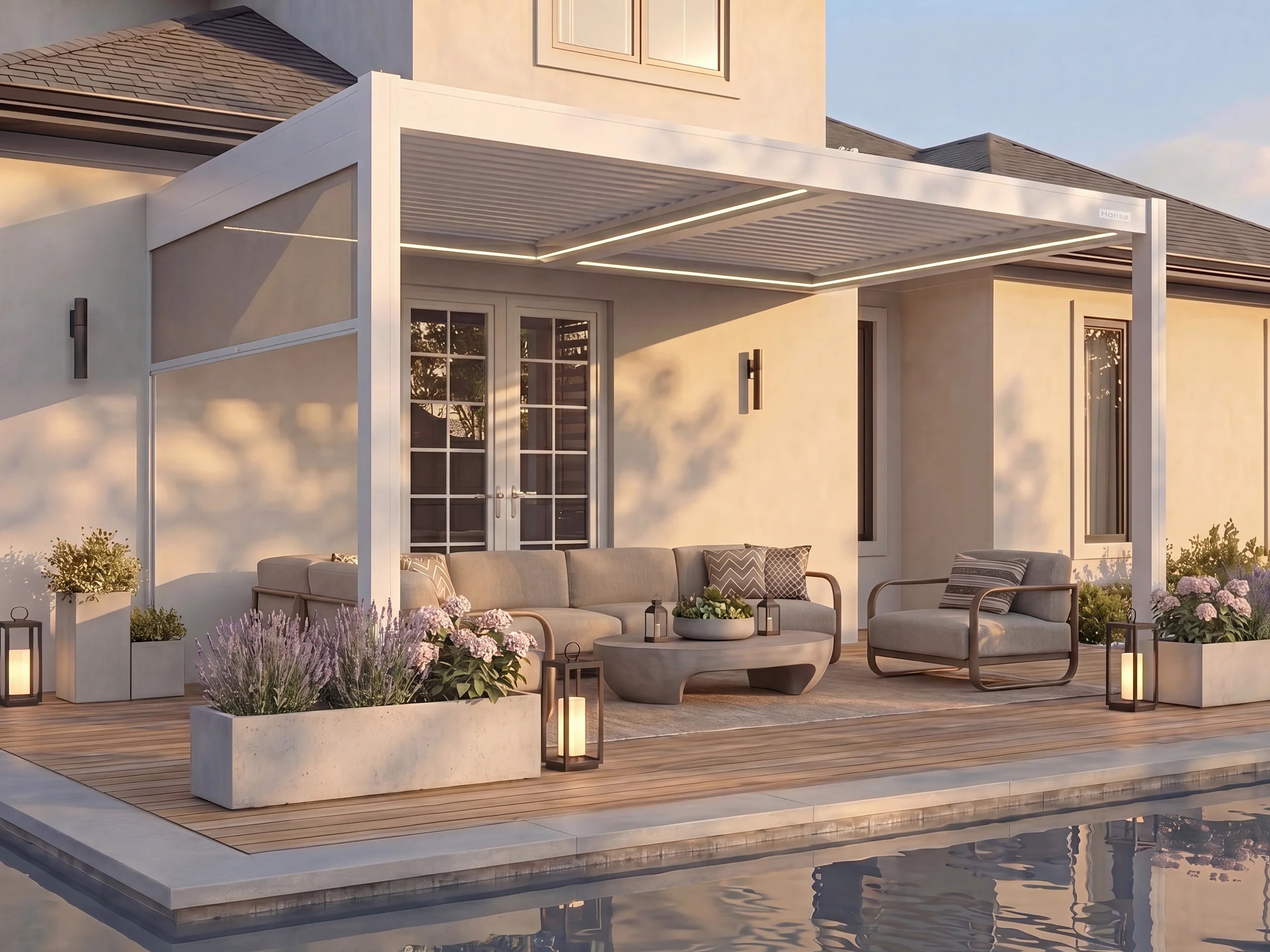 Hansø Horizon Smart Pergola