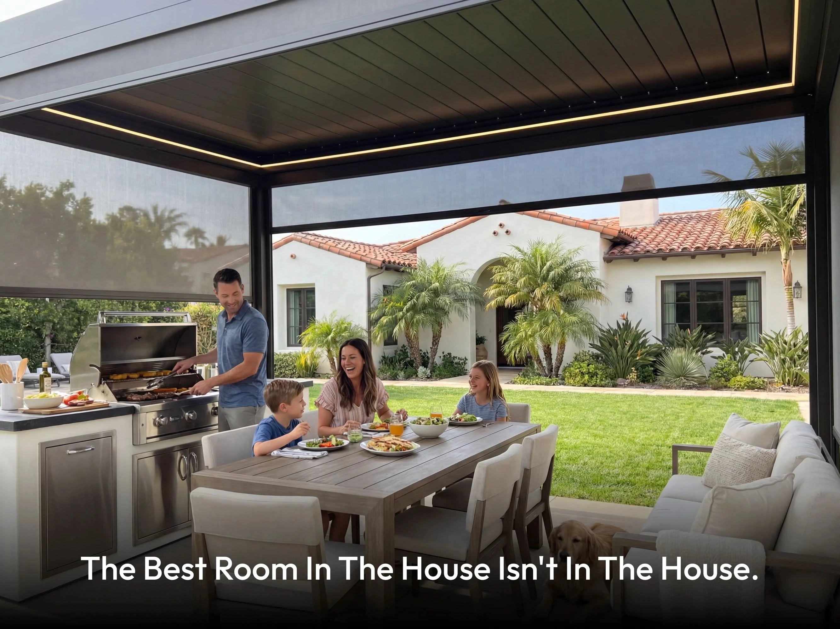 Hansø Horizon Smart Pergola