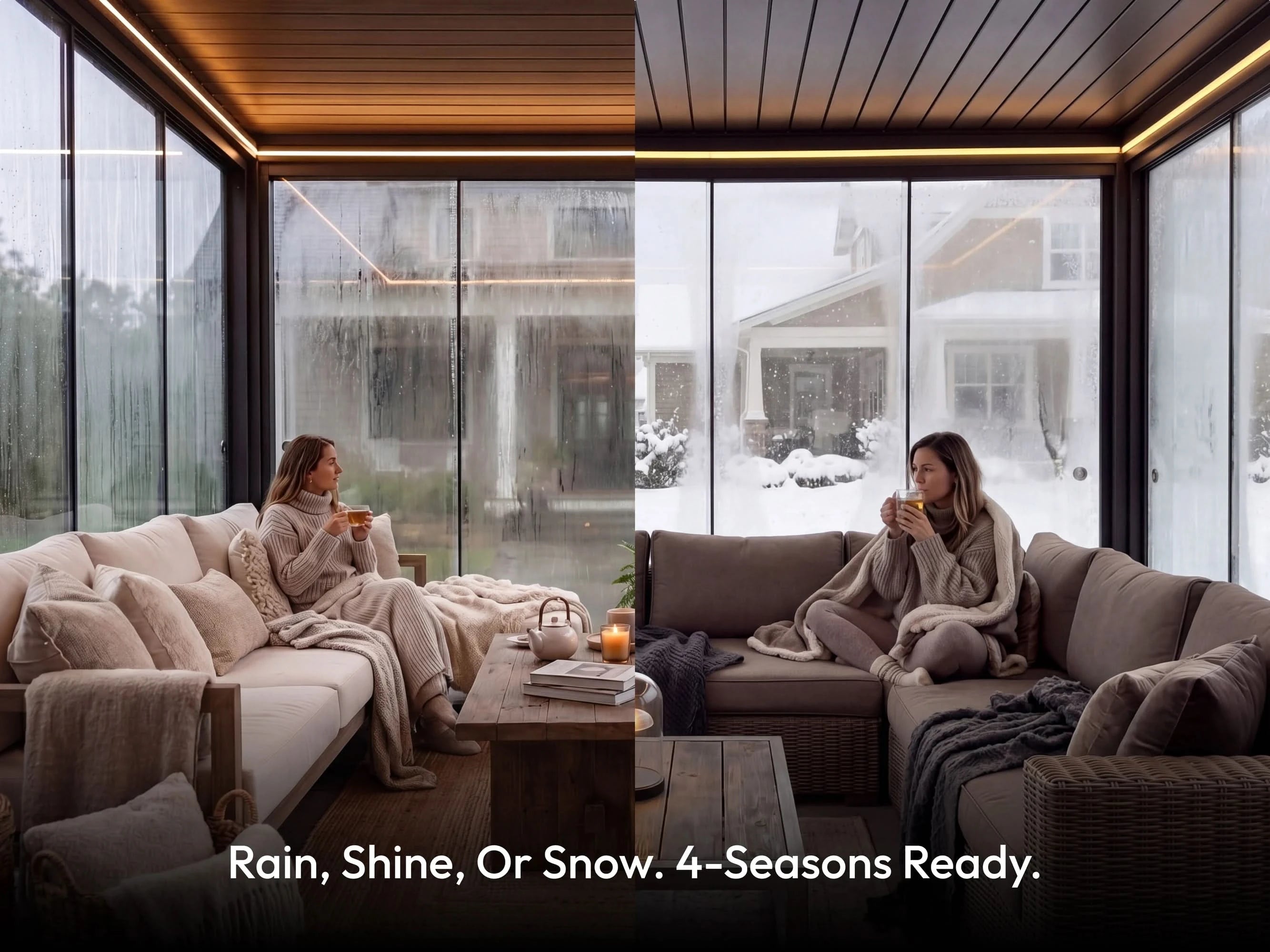 Hansø Horizon Smart Pergola